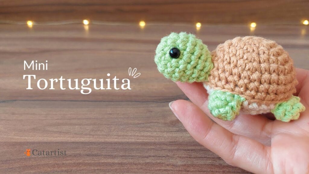 Amigurumi de tortuga